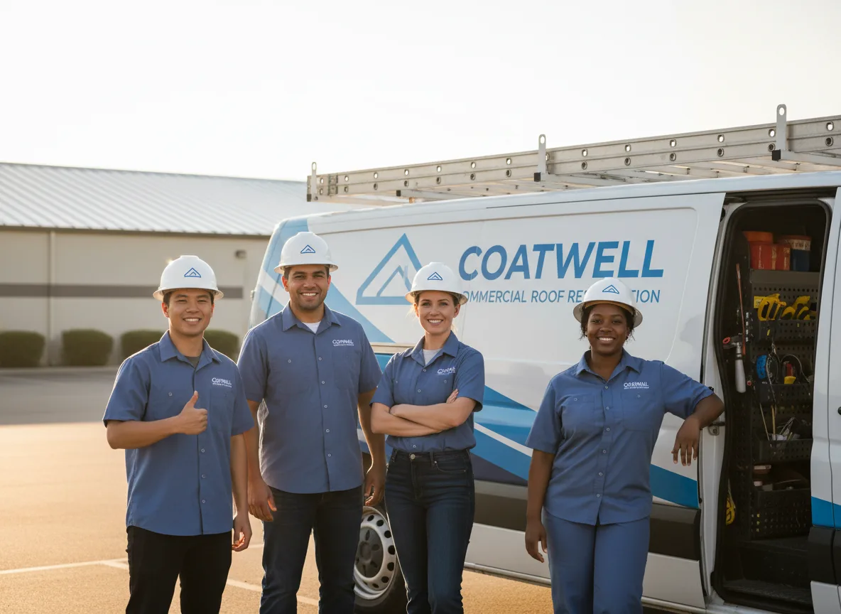 Commercial roof coating company in Walkerton, VA